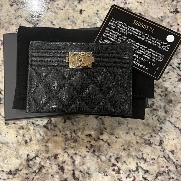 Chanel Boy card case - Picture 10 of 10